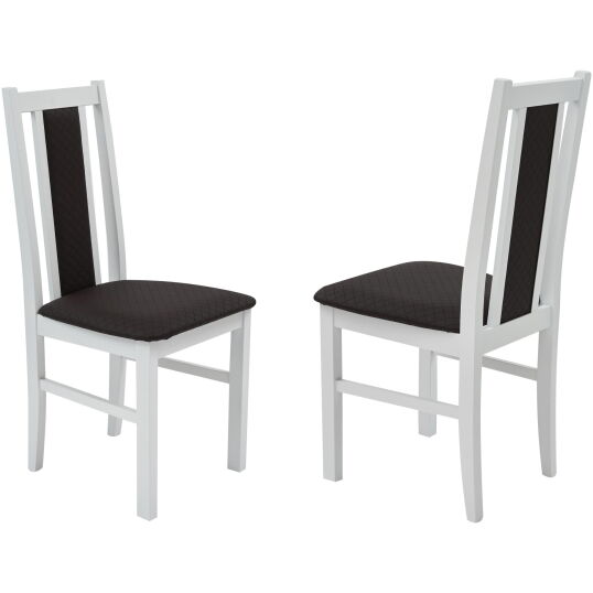 2 scaune Scaun din lemn masiv alb de fag tapitat cu stofa S 38 Boss14 Bialy 36 scaled 1