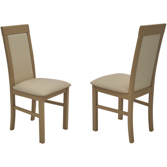 2 scaune Scaun lin lemn masiv de fag tapitat cu stofa S 38 Nilo6 S28 scaled 1
