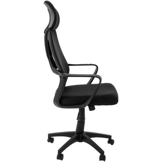 Scaun birou S-186, negru - imagine 3