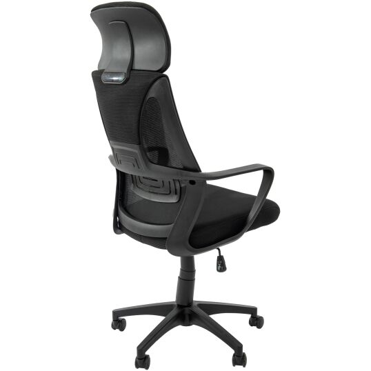 Scaun birou S-186, negru - imagine 4