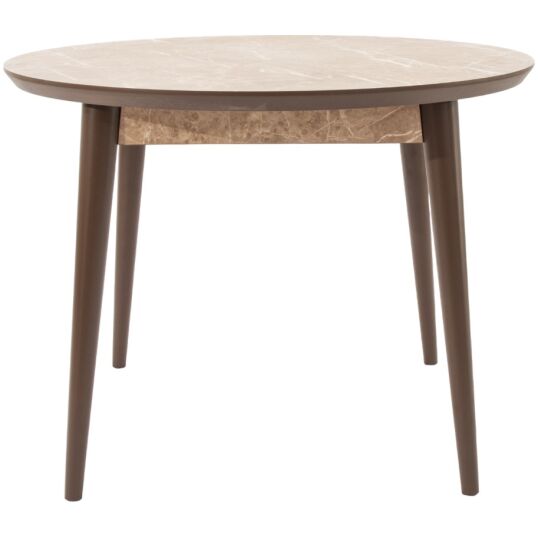 Masa living T210, crem, MDF, 104x104x75 - imagine 2