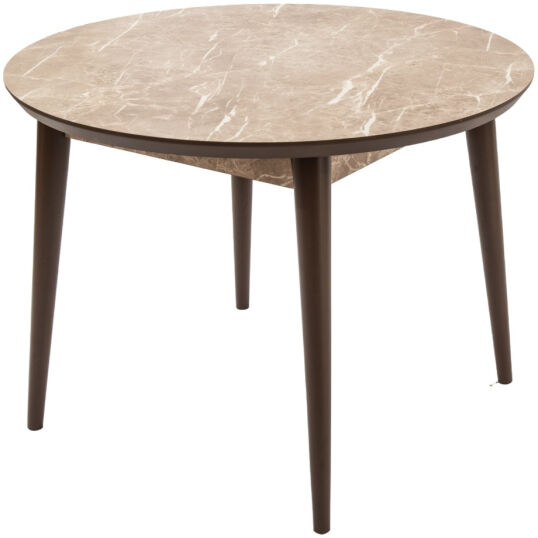 Masa living T210, crem, MDF, 104x104x75 - imagine 3