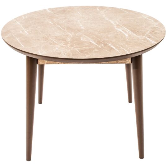 Masa living T210, crem, MDF, 104x104x75