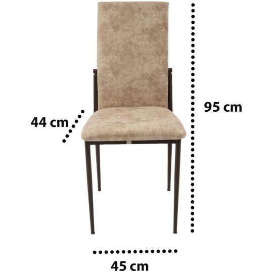 Dimensiuni Scaun C669 Maro deschis