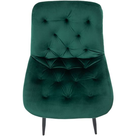 Scaun Bucatarie Tapitat S-212, Stofa, Verde - imagine 9